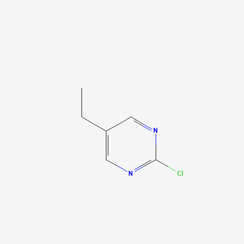 2-Chloro-5-ethylpyrimidine (CAS: 111196-81-7) - Chemical Structure and Molecular Formula 