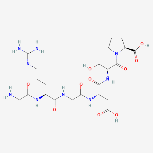 H-GLY-ARG-GLY-ASP-D-SER-PRO-OH (CAS: 111844-24-7) - Related Chemical Product