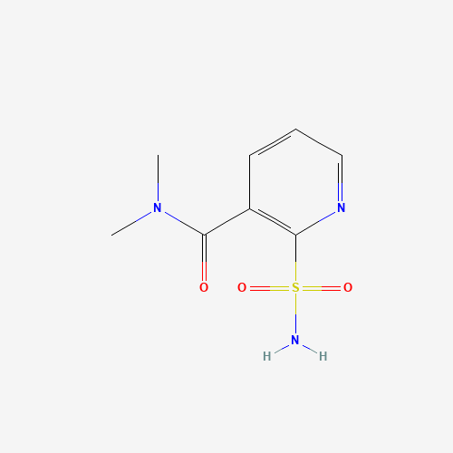 2-Aminosulfonyl-N,N-dimethylnicotinamide chemical structure 2-Aminosulfonyl-N,N-dimethylnicotinamide (CAS: 112006-75-4) - Chemical Structure and Molecular Formula