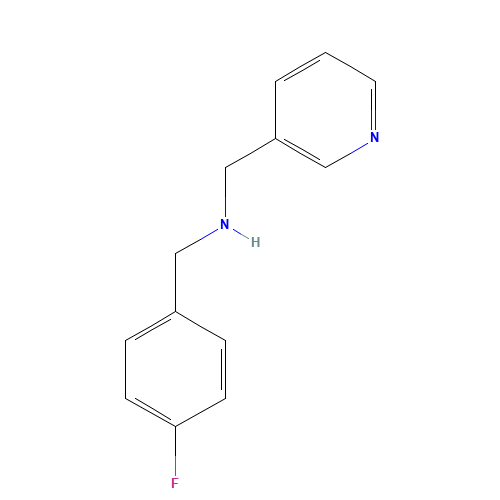 (4-FLUORO-BENZYL)-PYRIDIN-3-YLMETHYL-AMINE (CAS: 113248-64-9) - Related Chemical Product