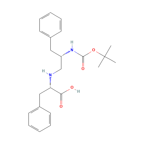BOC-PHE-(R)-PHE-OH (CAS: 114290-82-3) - Chemical Structure and Molecular Formula 