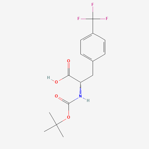 BOC-L-4-Trifluoromethylphe (CAS: 114873-07-3) - Related Chemical Product