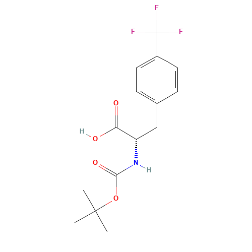 BOC-L-4-Trifluoromethylphe (CAS: 114873-07-3) - Related Chemical Product