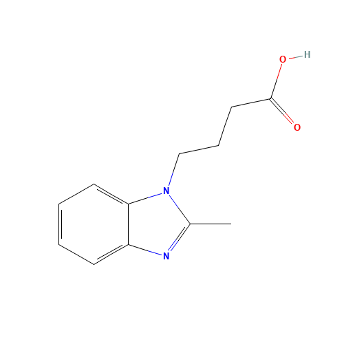 4-(2-METHYL-1H-BENZIMIDAZOL-1-YL)BUTANOIC ACID (CAS: 115444-73-0) - Related Chemical Product