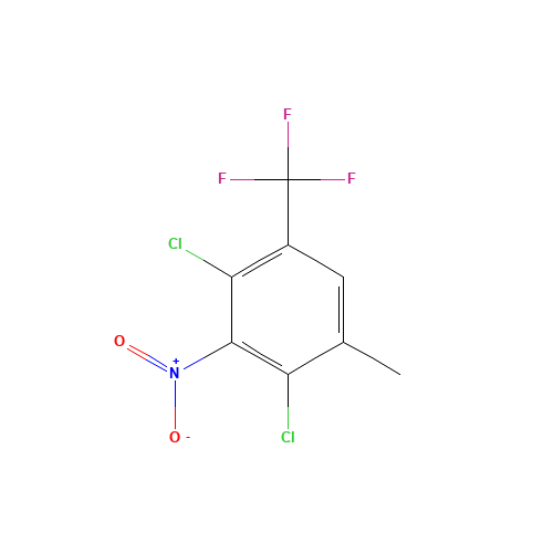 2,4-Dichloro-5-trifluoromethyl-3-nitrotoluene (CAS: 115571-69-2) - Related Chemical Product
