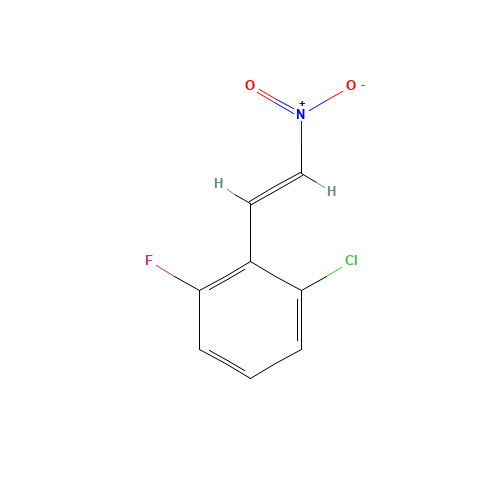 2-CHLORO-6-FLUORO-OMEGA-NITROSTYRENE (CAS: 116272-78-7) - Related Chemical Product