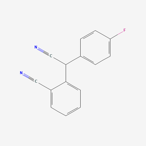 2-[CYANO(4-FLUOROPHENYL)METHYL]BENZENECARBONITRILE (CAS: 116617-31-3) - Related Chemical Product