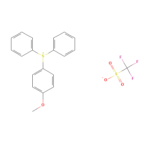 (4-METHOXYPHENYL)DIPHENYLSULFONIUM TRIFLATE (CAS: 116808-67-4) - Related Chemical Product