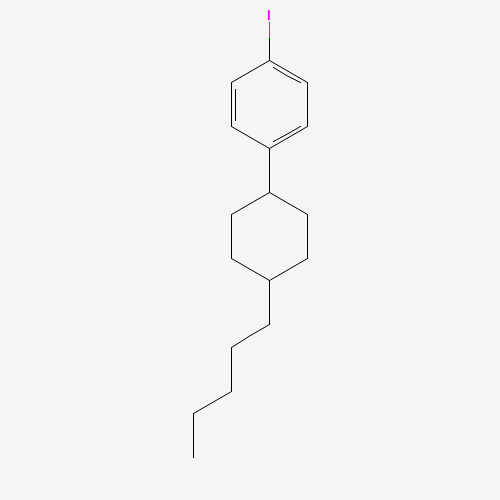 1-IODO-4-(TRANS-4-N-PENTYLCYCLOHEXYL)BENZENE (CAS: 116963-80-5) - Related Chemical Product