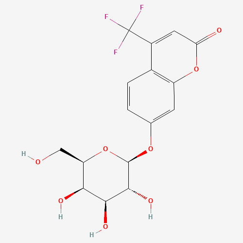 4-(TRIFLUOROMETHYL)UMBELLIFERYL-BETA-D-GALACTOPYRANOSIDE (CAS: 117153-55-6) - Related Chemical Product
