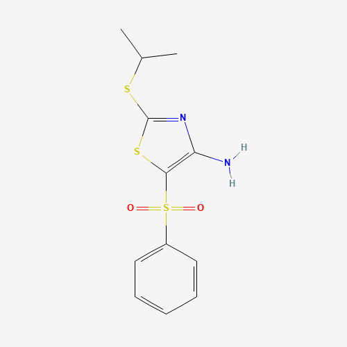 4-AMINO-2-ISOPROPYLTHIO-5-(PHENYLSULFONYL)THIAZOLE (CAS: 117420-81-2) - Related Chemical Product