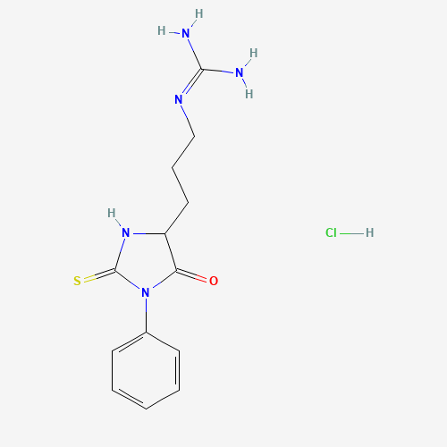 PTH-ARGININE HYDROCHLORIDE (CAS: 117756-28-2) - Chemical Structure and Molecular Formula 