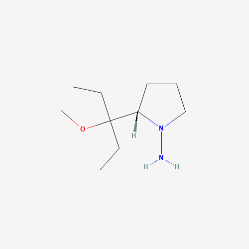 (S)-(-)-AMINO-2-(1'-METHOXY-1'-ETHYLPROPYL)PYRROLIDINE (CAS: 118535-62-9) - Related Chemical Product
