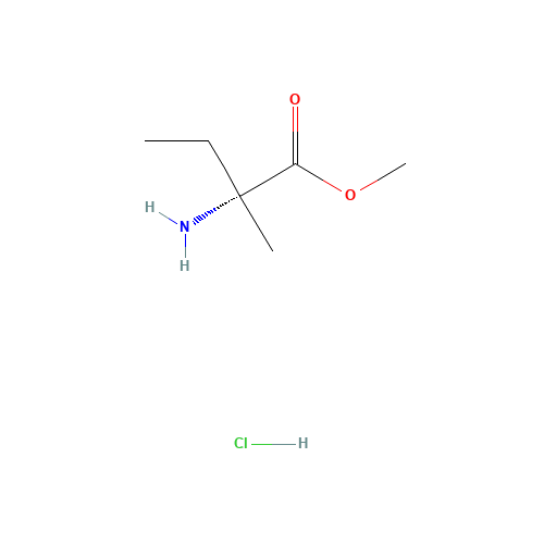 (R)-2-AMINO-2-METHYL-BUTYRIC ACID METHYL ESTER HYDROCHLORIDE (CAS: 118725-00-1) - Related Chemical Product