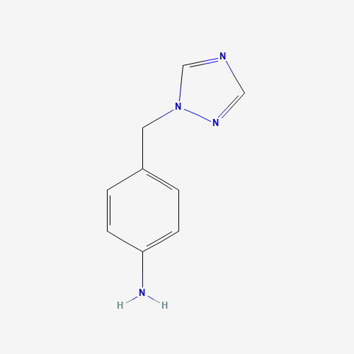 4-(1H-1,2,4-Triazol-1-ylmethyl)aniline (CAS: 119192-10-8) - Related Chemical Product