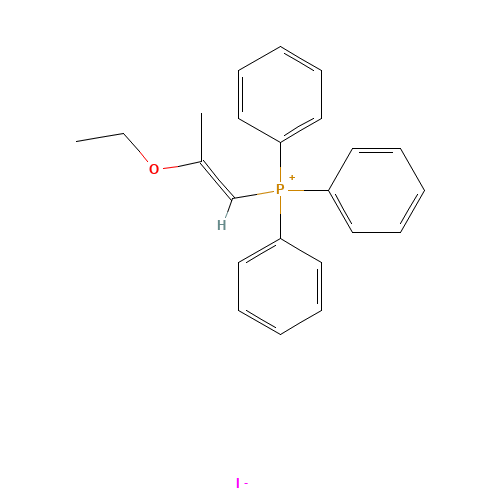 E-(2-ETHOXY-PROPENYL)-TRIPHENYL-PHOSPHONIUM IODIDE SALT (CAS: 119352-07-7) - Related Chemical Product