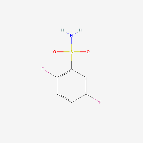 2,5-DIFLUOROBENZENESULFONAMIDE (CAS: 120022-63-1) - Chemical Structure and Molecular Formula 