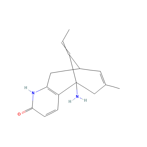 Huperzine A (CAS: 120786-18-7) - Chemical Structure and Molecular Formula 