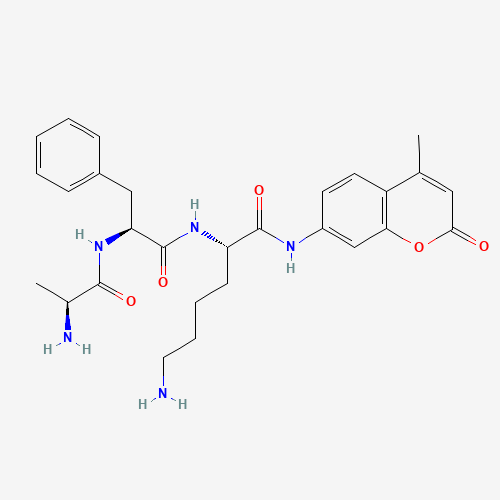 H-ALA-PHE-LYS-AMC TRIFLUOROACETATE SALT (CAS: 120928-02-1) - Related Chemical Product