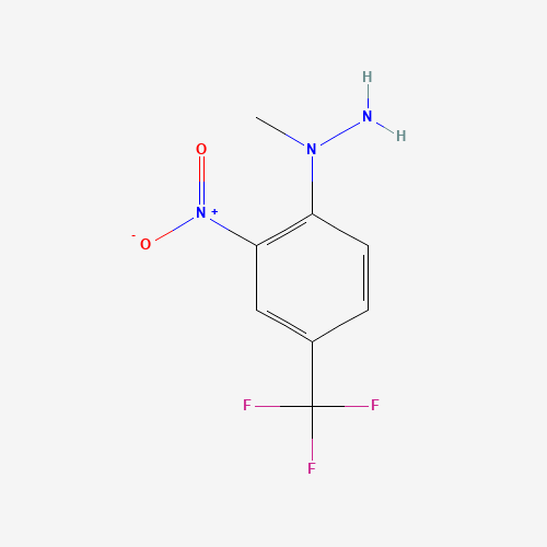 1-METHYL-1-[2-NITRO-4-(TRIFLUOROMETHYL)PHENYL]HYDRAZINE (CAS: 120940-43-4) - Related Chemical Product