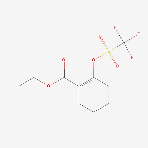 ETHYL 2-(TRIFLUOROMETHYL SULFONYLOXY)-1-CYCLOHEXENE-1-CARBOXYLATE (CAS: 122135-83-5) - Related Chemical Product