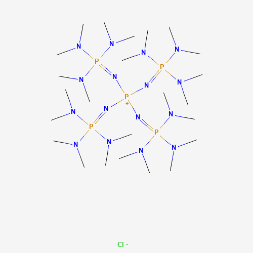 TETRAKIS[TRIS(DIMETHYLAMINO)PHOSPHORANYLIDENAMINO]PHOSPHONIUMCHLORIDE (CAS: 122951-89-7) - Related Chemical Product