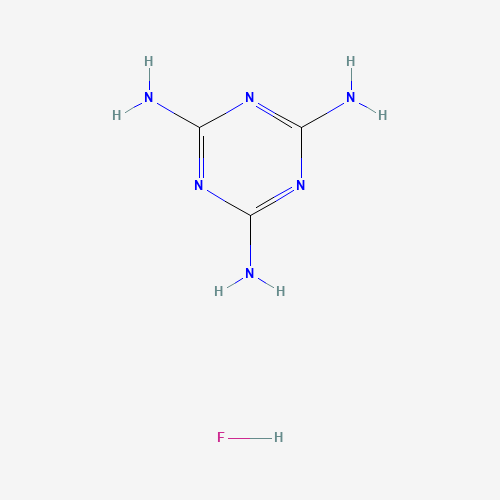 Melamine hydrogen flouride (CAS: 123334-03-2) - Chemical Structure and Molecular Formula 