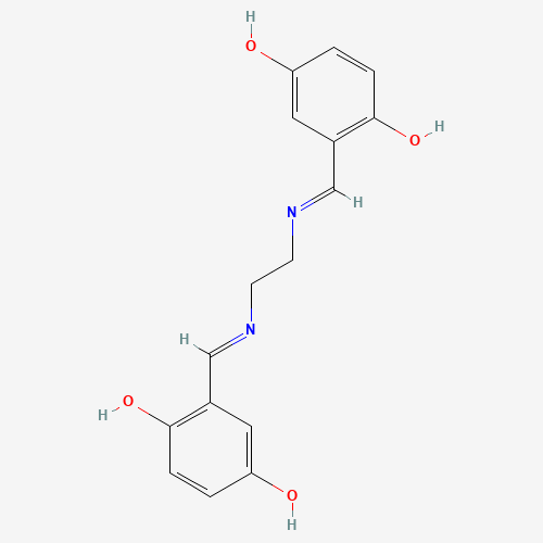 N,N-BIS(2,5-DIHYDROXYBENZYLIDENE)ETHYLENEDIAMINE (CAS: 124061-43-4) - Related Chemical Product