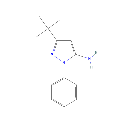5-TERT-BUTYL-2-PHENYL-2H-PYRAZOL-3-YLAMINE (CAS: 126208-61-5) - Related Chemical Product