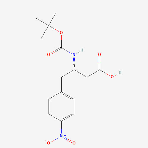 BOC-(S)-3-AMINO-4-(4-NITRO-PHENYL)-BUTYRIC ACID (CAS: 127106-71-2) - Related Chemical Product
