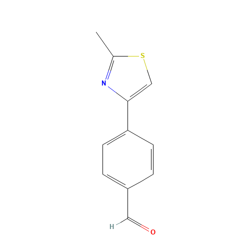 4-(2-METHYL-1,3-THIAZOL-4-YL)BENZALDEHYDE (CAS: 127406-11-5) - Related Chemical Product