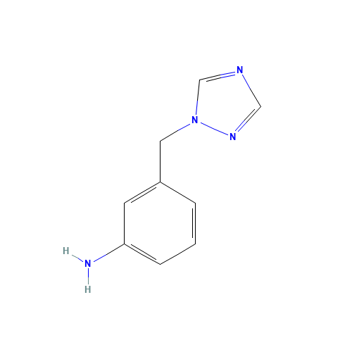 3-(1H-1,2,4-TRIAZOL-1-YLMETHYL)ANILINE (CAS: 127988-22-1) - Related Chemical Product