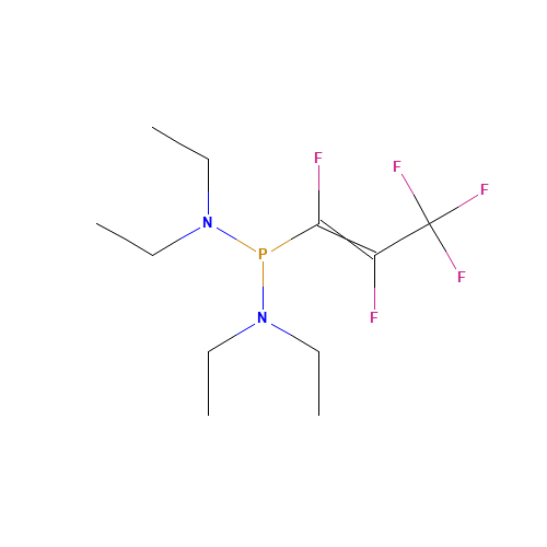 N,N,N',N'-TETRAETHYL-Z-1,2,3,3,3-PENTAFLUORO-1-PROPENYL PHOSPHONOUS DIAMIDE (CAS: 128224-77-1) - Related Chemical Product