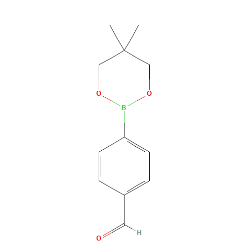 4-(5,5-Dimethyl-1,3,2-dioxaborolan-2-yl)benzaldehyde (CAS: 128376-65-8) - Related Chemical Product