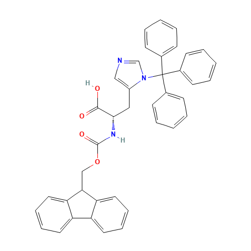 N-FMOC-3-(triphenylmethyl)-L-histidine (CAS: 128545-09-5) - Related Chemical Product