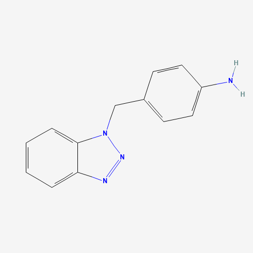 4-(1H-1,2,3-BENZOTRIAZOL-1-YLMETHYL)PHENYLAMINE (CAS: 129075-89-4) - Related Chemical Product