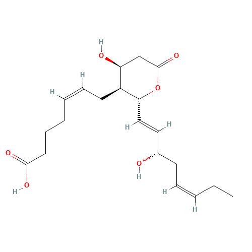 11-DEHYDRO THROMBOXANE B3 (CAS: 129228-55-3) - Chemical Structure and Molecular Formula 