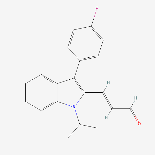 1-ISOPROPYL-2-ACROLEIN-3-(4-FLUOROPHENYL)-INDOLE (CAS: 129332-30-5) - Related Chemical Product