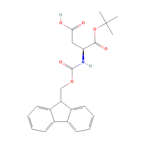 L-Fmoc-Aspartic acid alpha-tert-butyl ester (CAS: 129460-09-9) - Related Chemical Product