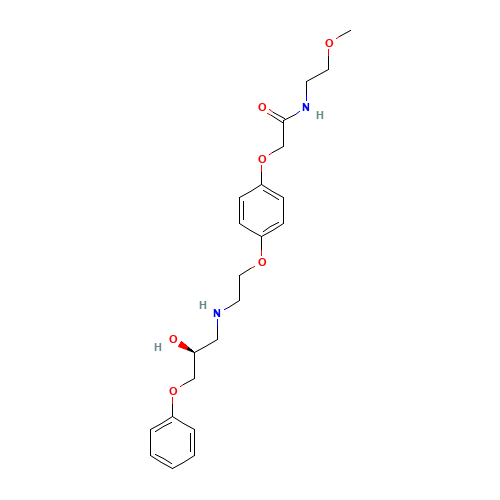 (S)-4-[2-HYDROXY-3-PHENOXYPROPYLAMINOETHOXY]-N-(2-METHOXYETHYL)PHENOXYACETAMIDE HYDROCHLORIDE (CAS: 129689-30-1) - Related Chemical Product