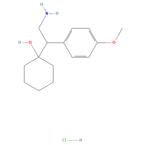 1-[2-Amino-1-(4-methoxyphenyl)-ethyl]-cyclohexanol hydrochloride (CAS: 130198-05-9) - Related Chemical Product