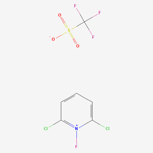 1-FLUORO-2,6-DICHLOROPYRIDINIUM TRIFLATE (CAS: 130433-68-0) - Related Chemical Product
