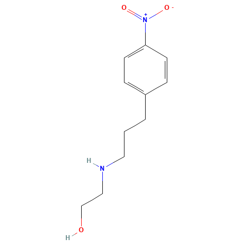 N-(2-Hydroxyethyl)-3-(4-nitrophenyl)propylamine (CAS: 130634-09-2) - Related Chemical Product
