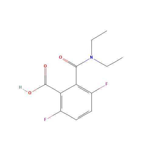 N,N-DIETHYL-3,6-DIFLUOROPHTHALAMIC ACID (CAS: 131401-56-4) - Related Chemical Product