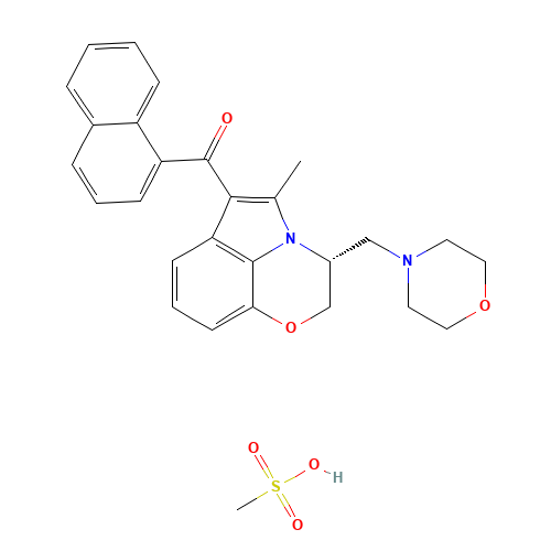WIN 55,212-2 MESYLATE (CAS: 131543-23-2) - Related Chemical Product