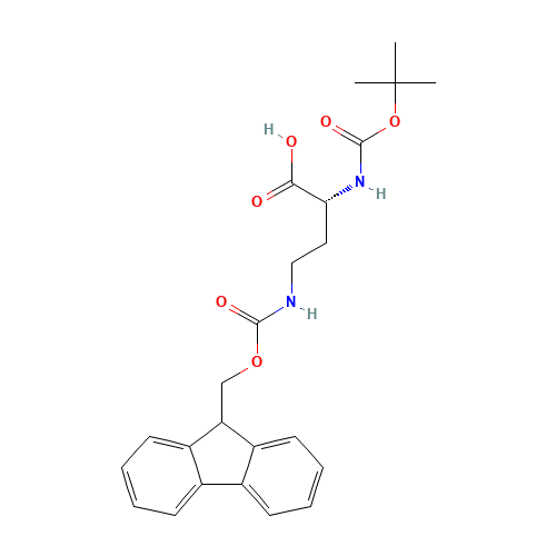 BOC-D-DAB(FMOC)-OH (CAS: 131570-57-5) - Related Chemical Product