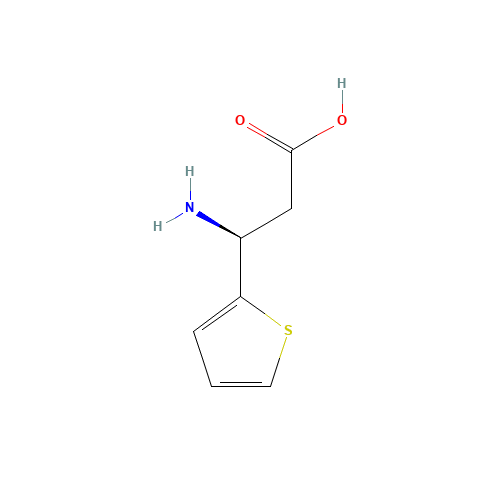 (S)-3-AMINO-3-(2-THIENYL)-PROPIONIC ACID (CAS: 131829-50-0) - Related Chemical Product