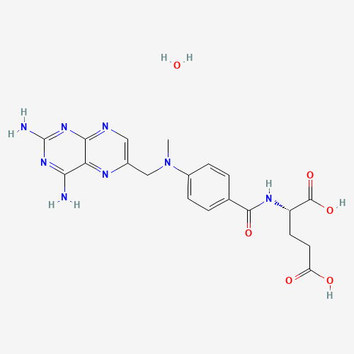 METHOTREXATE HYDRATE (CAS: 133073-73-1) - Chemical Structure and Molecular Formula 