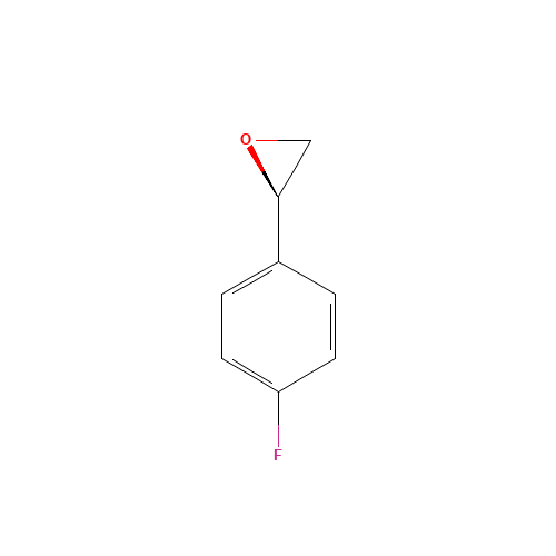 (S)-(4-Fluorophenyl)oxirane (CAS: 134356-74-4) - Chemical Structure and Molecular Formula 