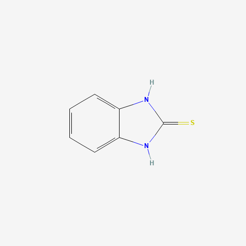 1H-BENZOIMIDAZOLE-2-THIOL (CAS: 134469-07-1) - Chemical Structure and Molecular Formula 